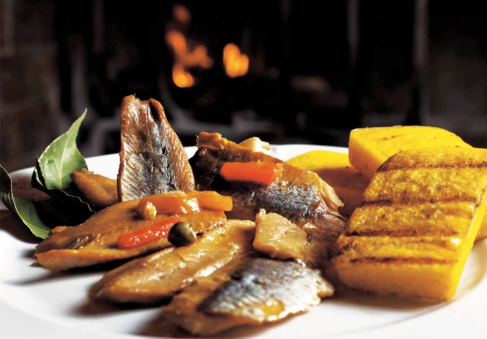 Olio Turri Festa della Renga polenta e renga