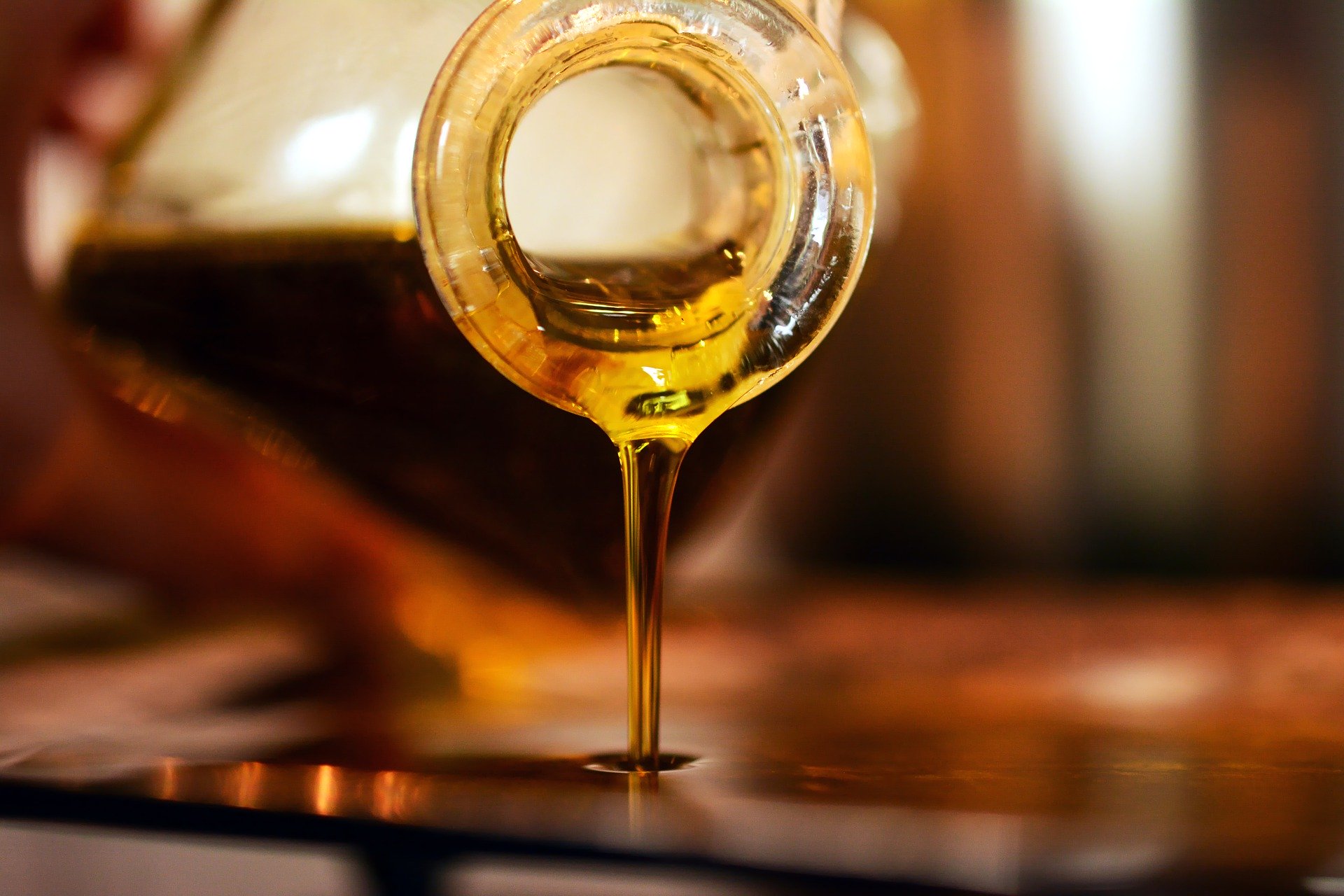 conservare l'olio